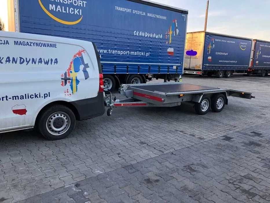 Wynajem Autolawet Wypożyczalnia lawet przyczep Poznań DMC 3500kg 3osie