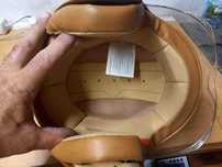Capacete aberto com viseira