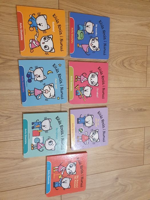 Kicia Kocia I Nunuś komplet 7 książek