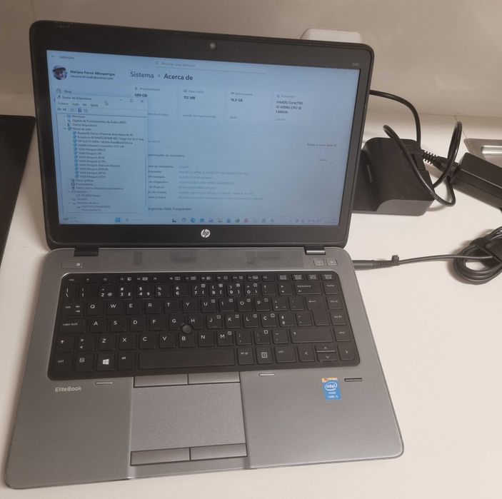 HP 840 G1 - i5- 16GB - SSD256GB+HDD500GB - Windows 11 - usado