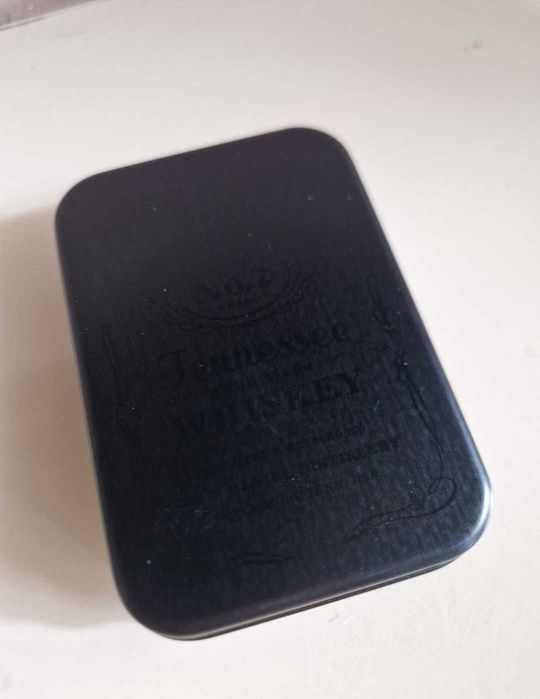 Karty Jack Daniels w czarnym etui, nowe