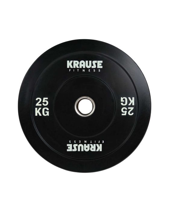 Obciążenie Bumper Czarny Set 150 Kg Krause Fitness