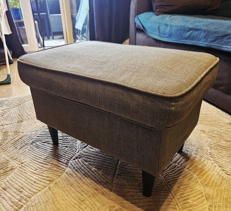 PUFY- szare, marki IKEA ,  stan bardzo dobry