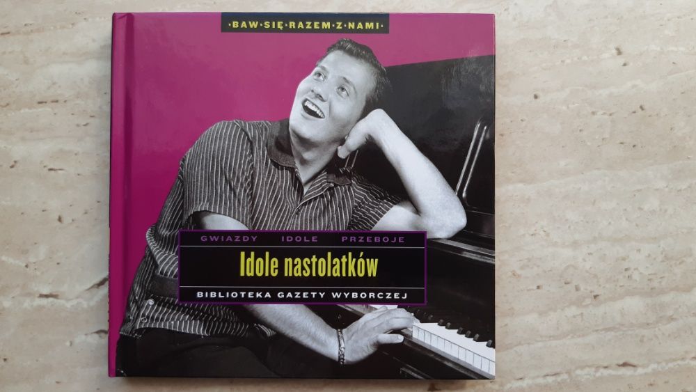 Płyta z książką .Idole nastolatków.