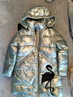 Куртка зимова пальто Anernuo для дівчинки 146см