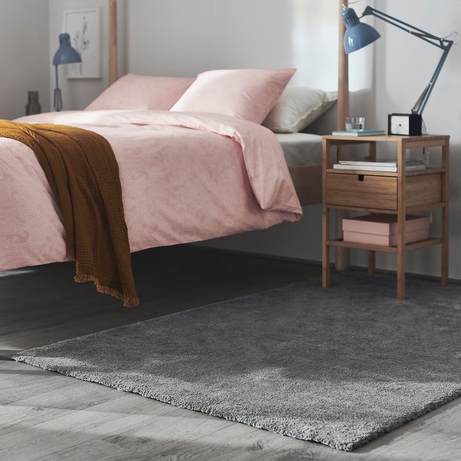 Tapete STOENSE IKEA 133x195 cinza