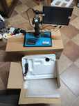 Mikroskop cyfrowy Hayear 41MP + Monitor 12" Johnwill Nowy.