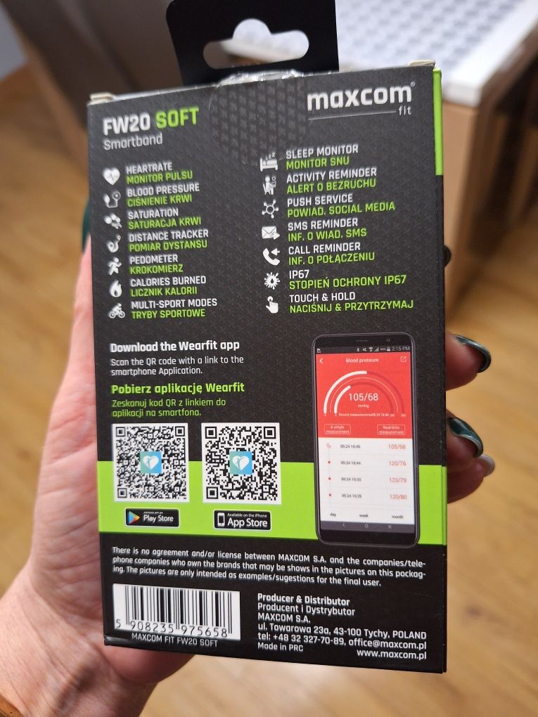 Smartband maxcom