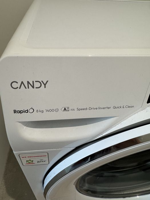 Màquina de lavar roupa candy Rapido 8kg 2024