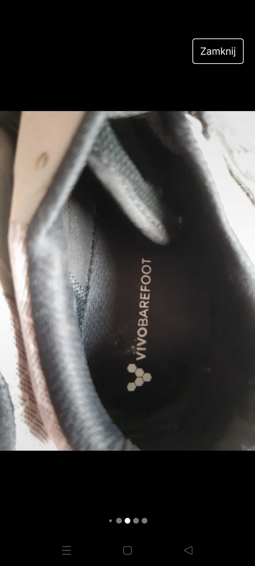 Buty do biegania sportowe ideał vivobarefoot motus