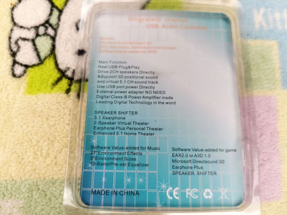 Звуковая карта USB Внешняя Быстрая Замена Сгоревшей Звуковой Карты