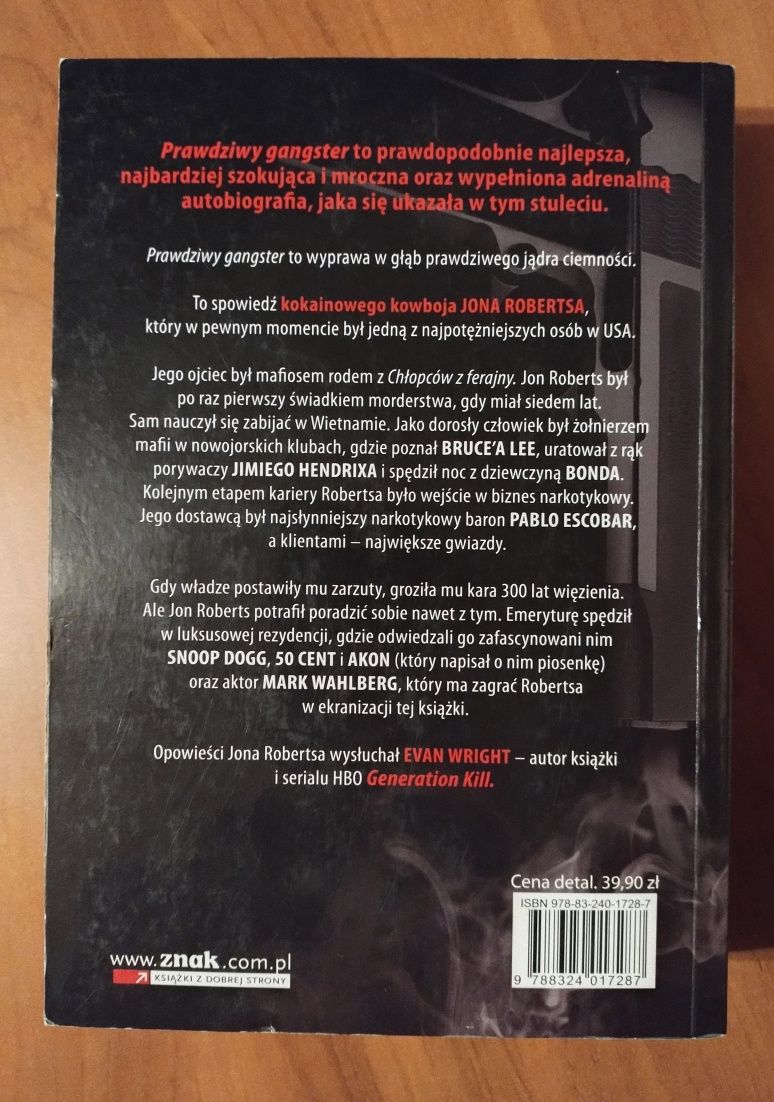 Prawdziwy gangster - Jon Roberts, Evan Wright