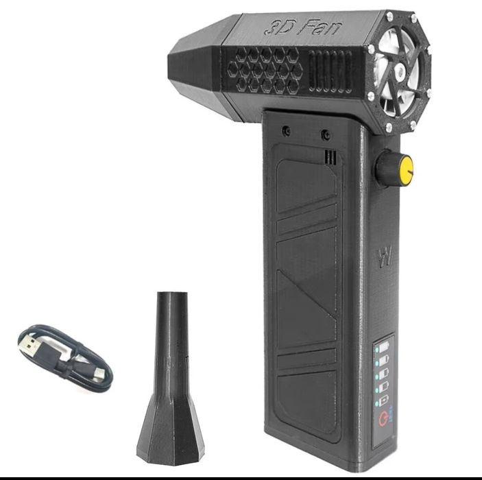 Mini Soprador de Ar 62 m/s 140 Mil RPM Type-C Bateria 4000mAh NOVO