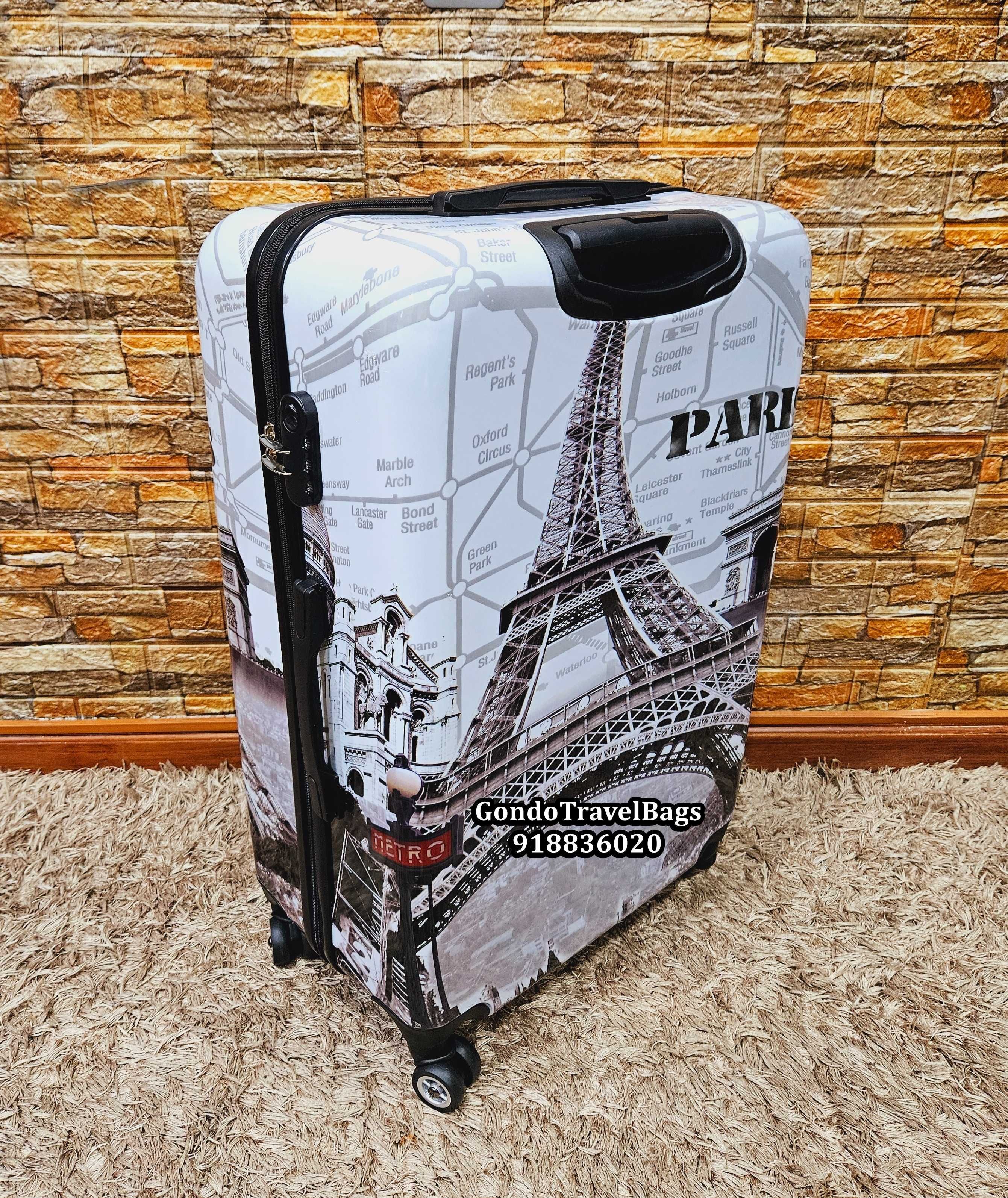 MALA PORÃO GRANDE 32Kg - NOVAS - Policarbonato - Com Trolley Viagem