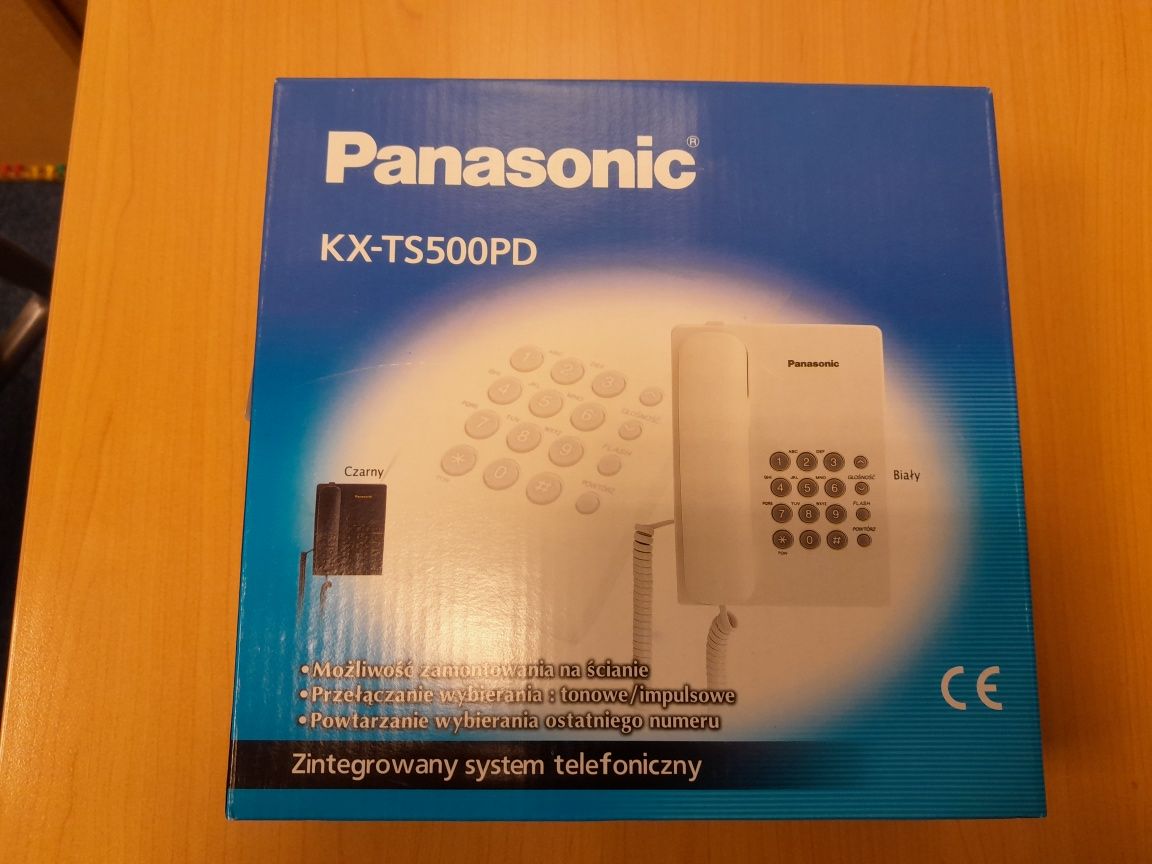 Panasonic telefon stacjonarny nowy