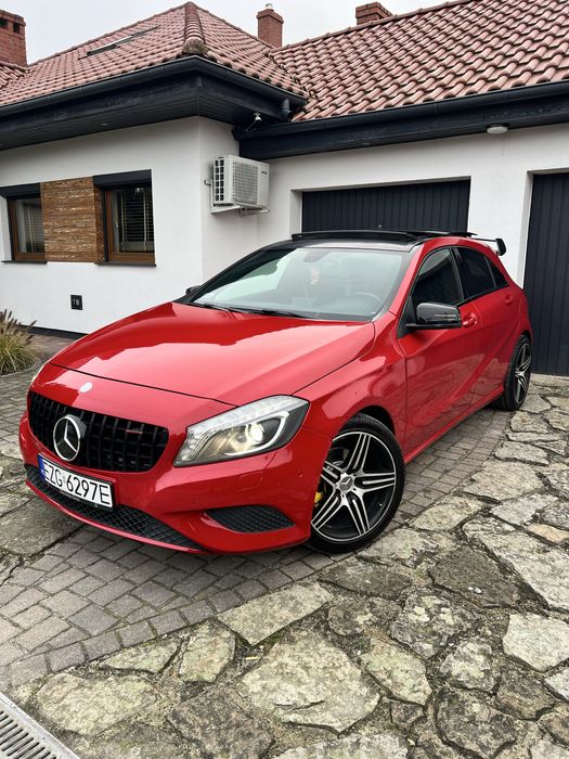 Mercedes-Benz klasa a AMG piękny stan niski przebieg panorama kubełki