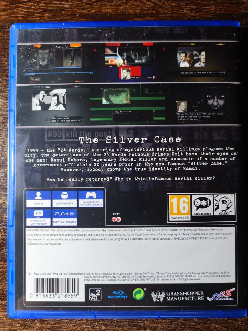 Silver Case | Gra PS4