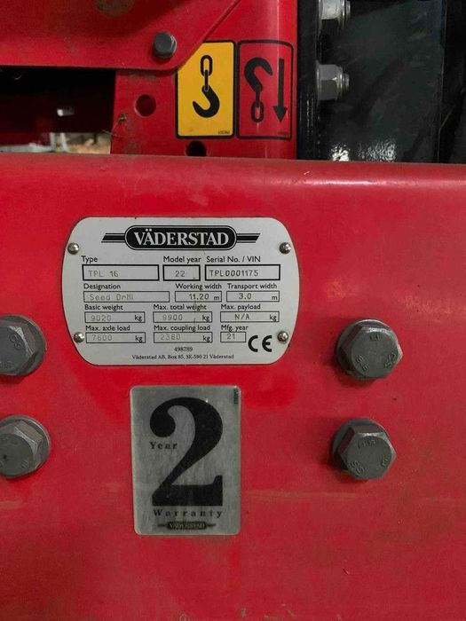 Сівалка Vaderstad Tempo L16 2022