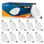 10x biały reflektor oczko oprawa sufitowa led