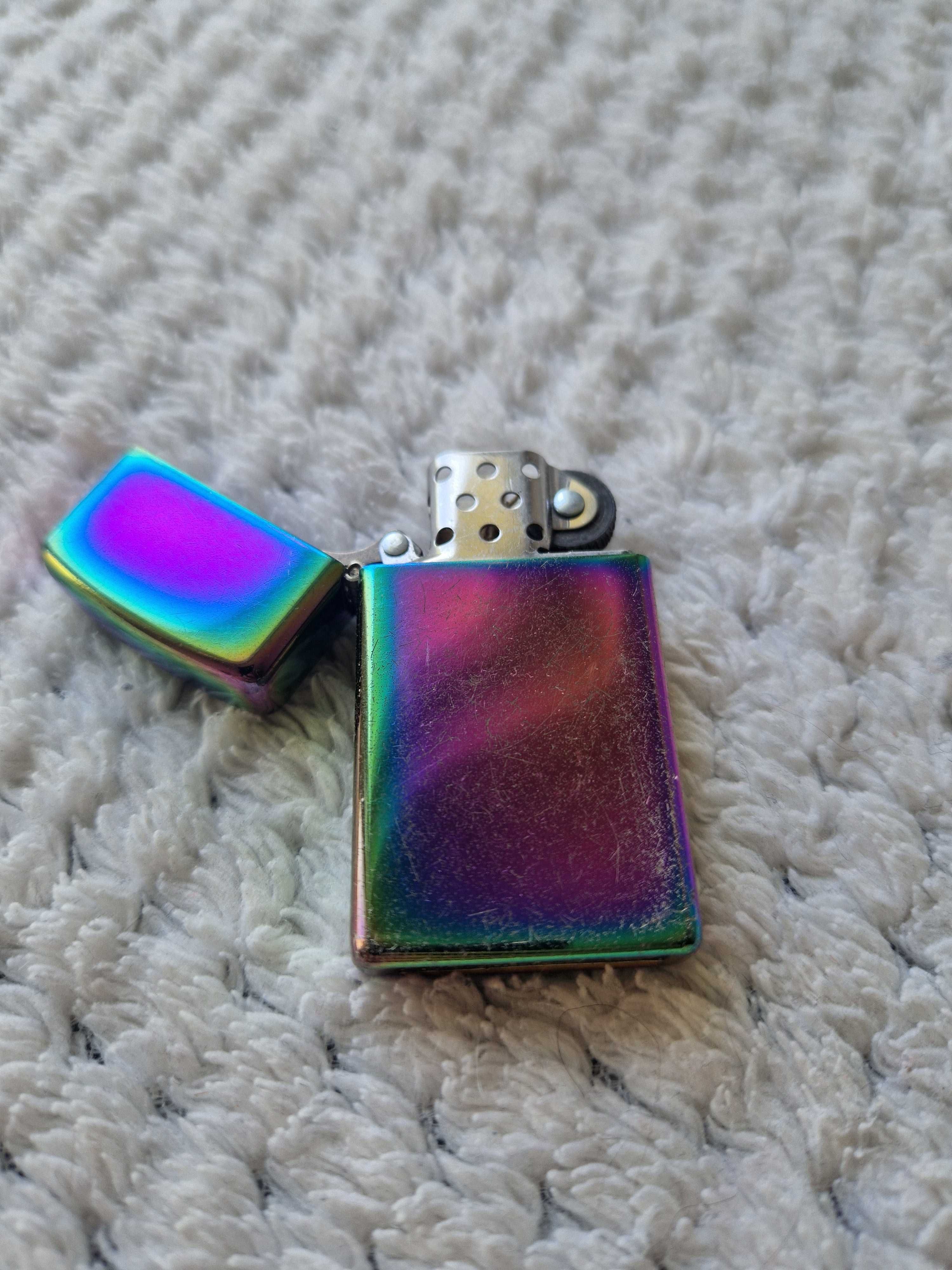 zapalniczka zippo slim spectrum - tęczowa