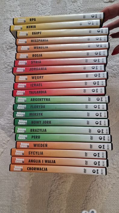 Zestaw płyt na DVD