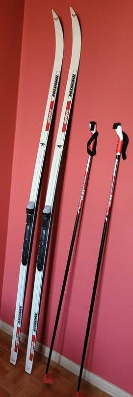 Narty biegowe Rossignol + kijki