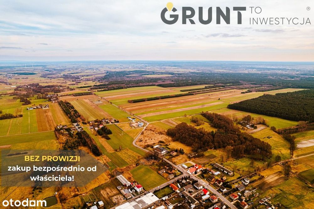 Działki budowlane w okolicy terenów zielonych!