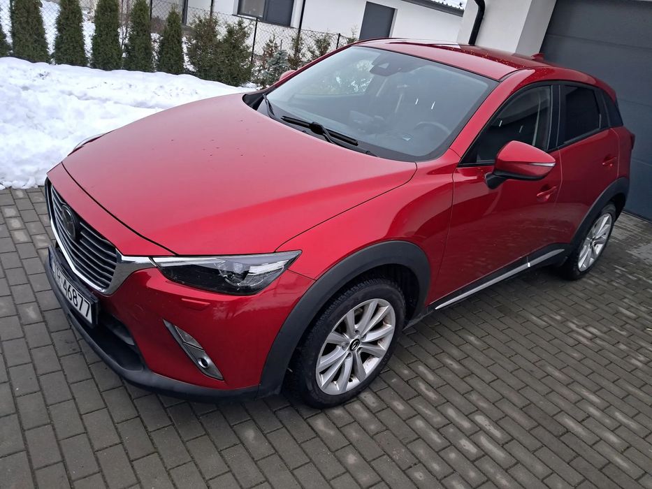 Mazda CX-3 Mazda CX3 SKYACTIV-G 120 FWD Exclusive-line pełna historia serwis ASO