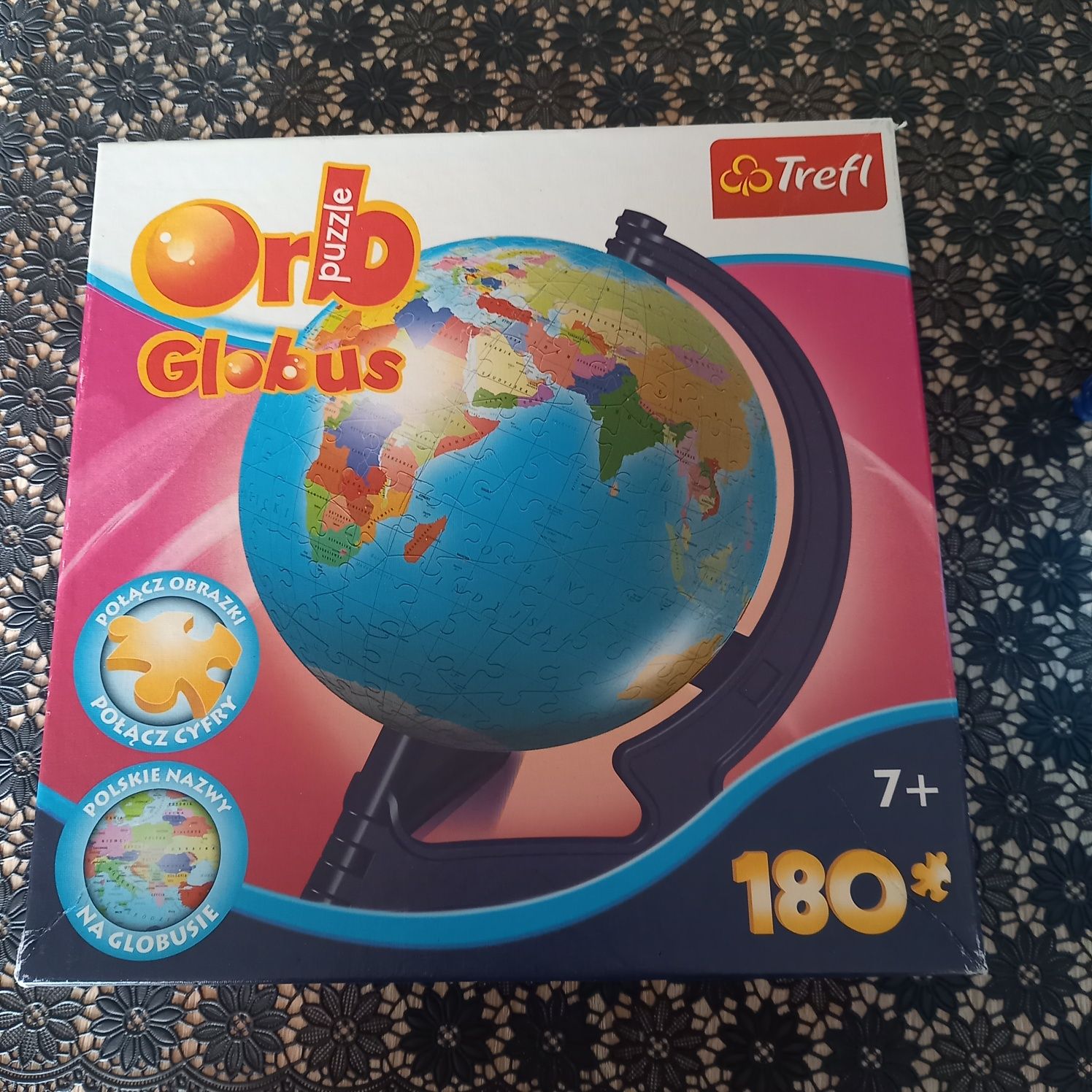 Globus 3D - puzzle 180