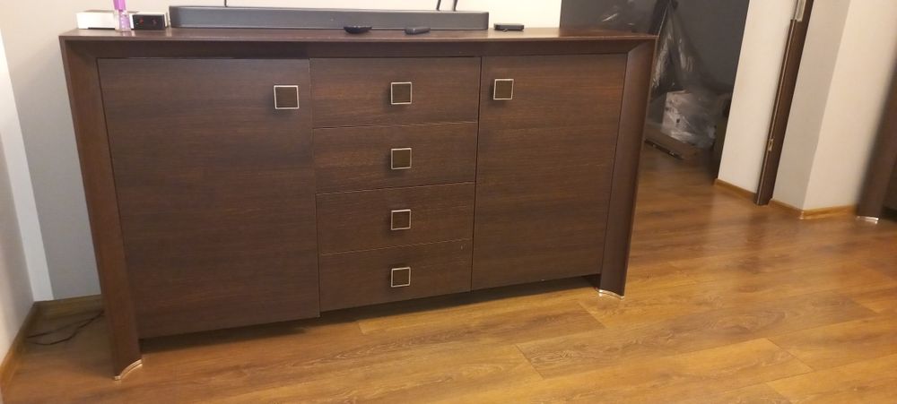 Komplet mebli Black Red White