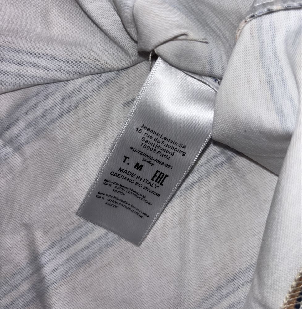 Футболка Lanvin x Gallery Dept Ланвін Галері Депт