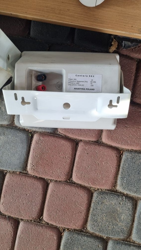 Wzmacniacz mocy WM 5205 + 8 głośników
