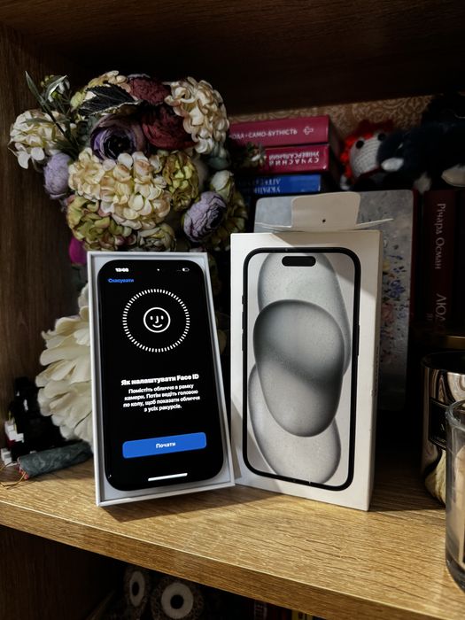 iPhone 15 2024 рік 128GB 10/10 | Neverlock | Фіз сім | 87%
