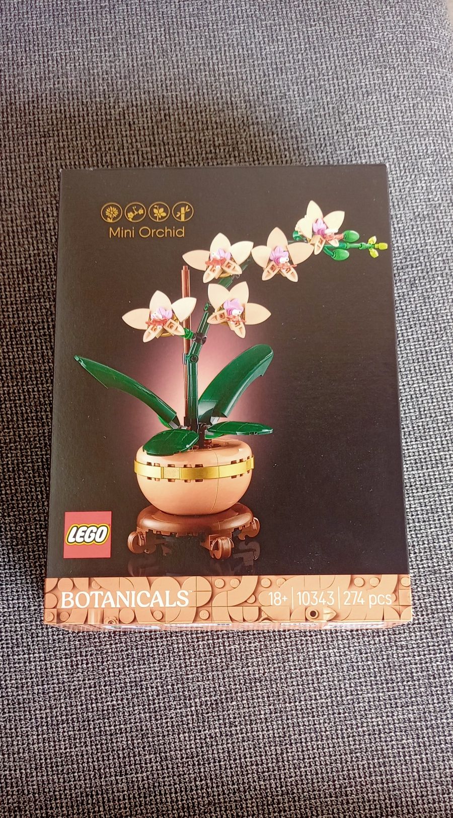 Nowe Klocki LEGO Mini orchidea seria botanicals