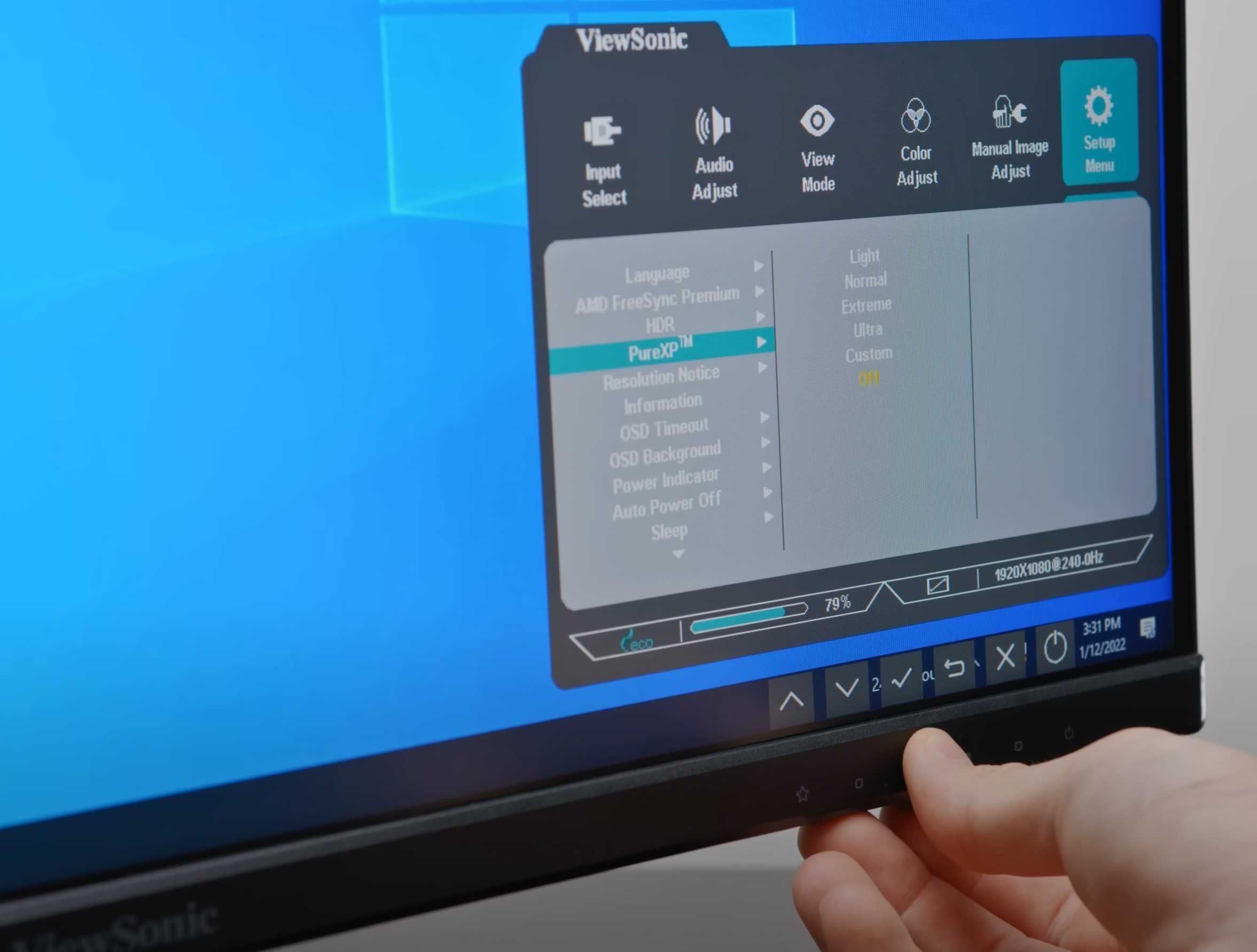 ViewSonic XG2431 24'' 240Hz BLUR BUSTERS 2.0 Fast-IPS