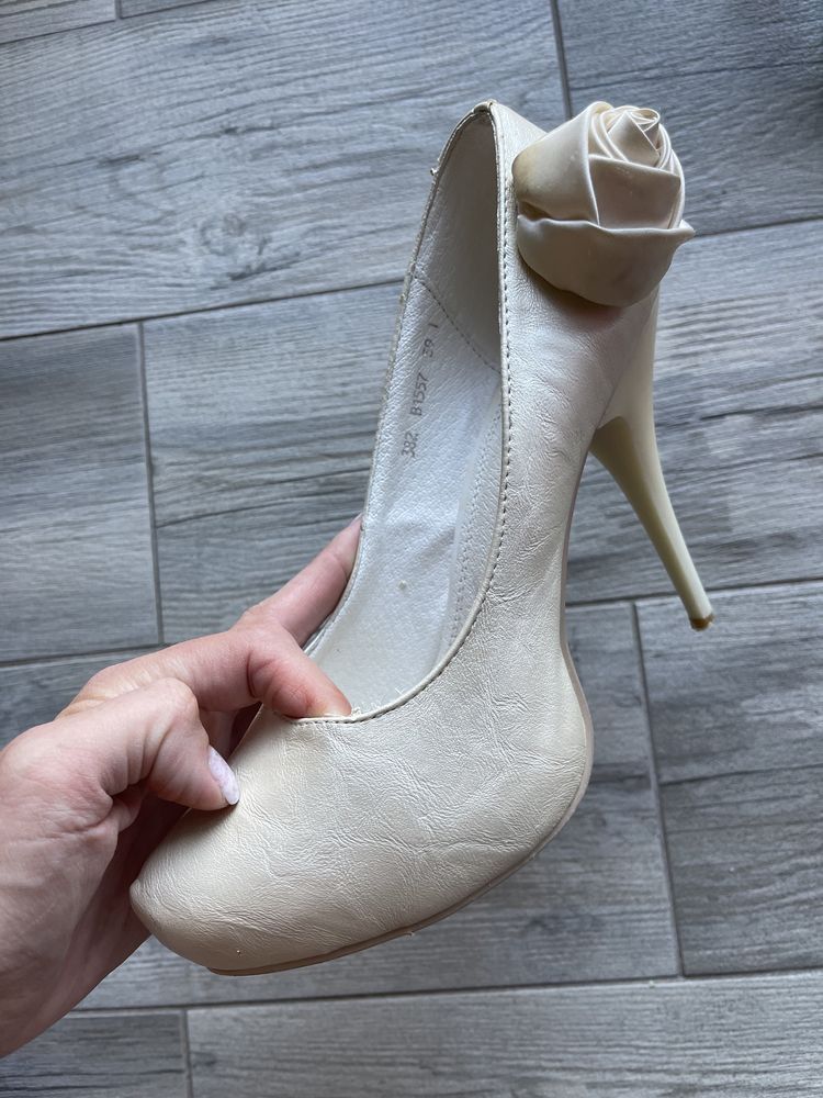 Туфли свадебные 24,5 см