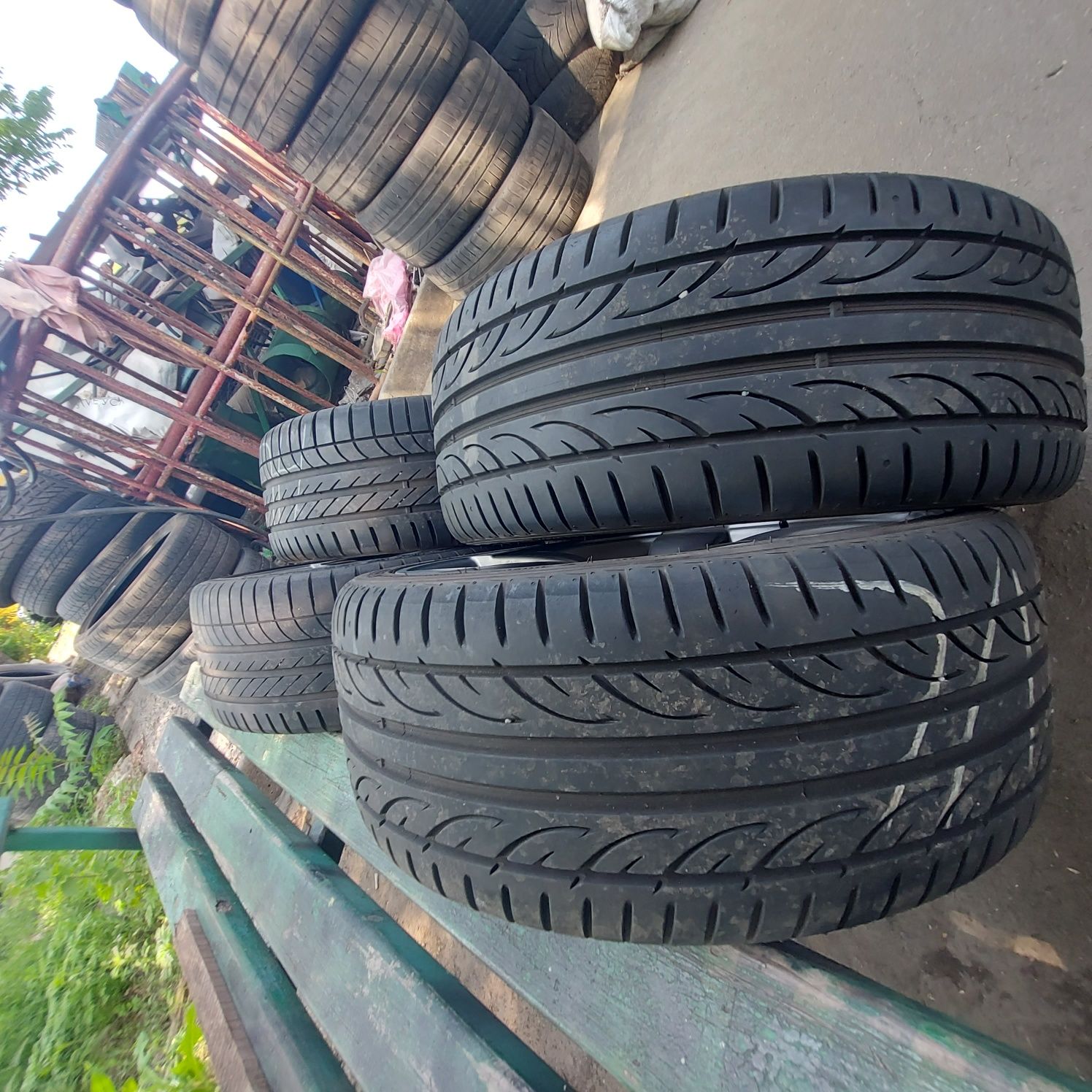 Диски R18  Skoda Volkswagen Audi Rotor original резина 225/35/18.разб.