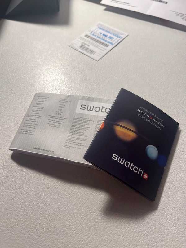 Omega x Swatch Neptune SO33N100 Ekskluzywny Model PL