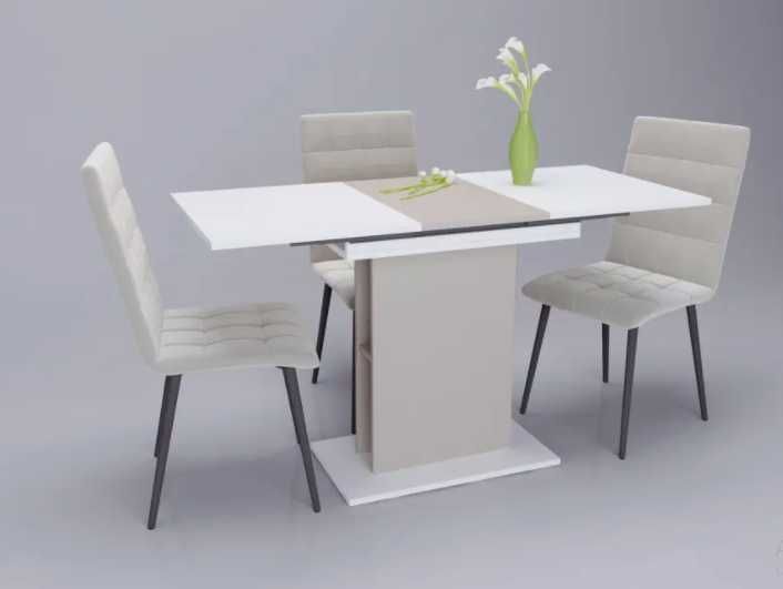 Стол обеденный раскладной Intarsio Stoun 100(135)x60 см