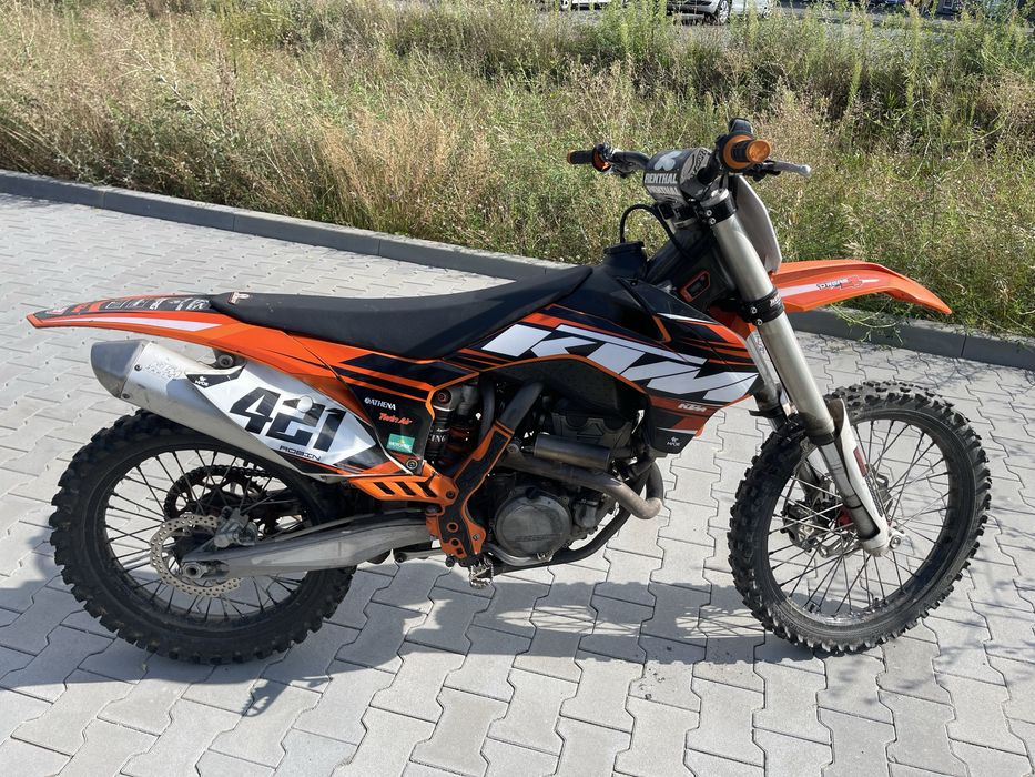 KTM SXF 350 Wtrysk 2015 Rozrusznik Mapa
