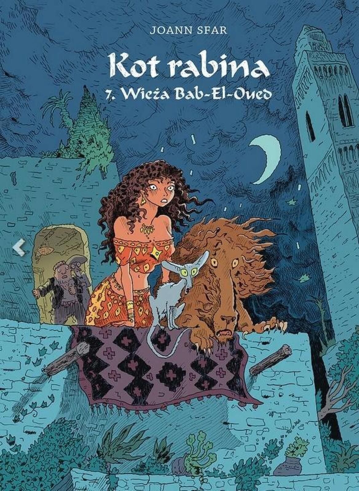 Kot rabina T.7 Wieża Bab-El-Oued Timof i cisi wspólnicy Joann Sfar
