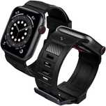 Pasek Spigen Rugged Band Apple Watch 9 8 7 SE 2022 38mm 40mm Czarny