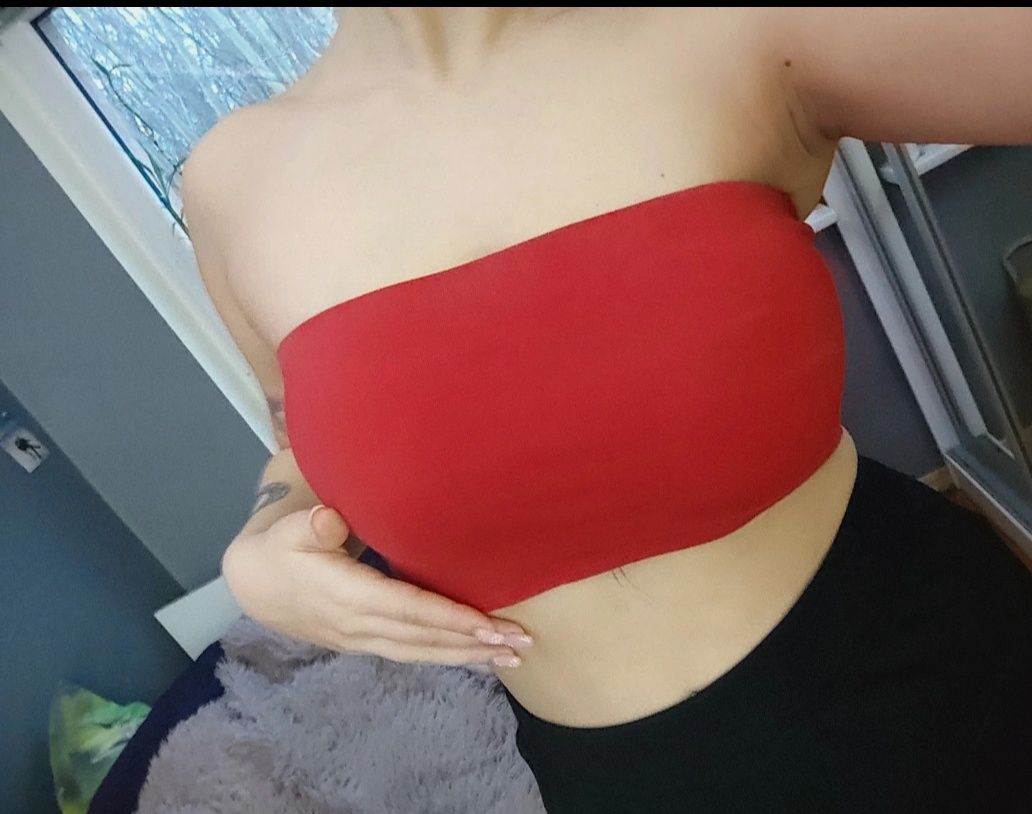 Crop top Divided H&M rozmiar S