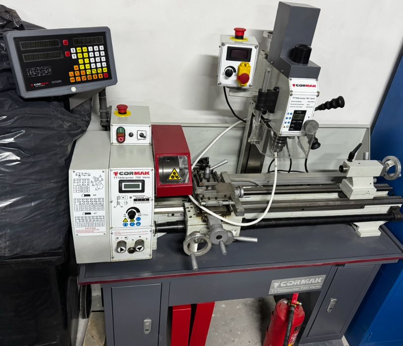 Tokarko-frezarka CORMAK TYTAN Center 750 Vario