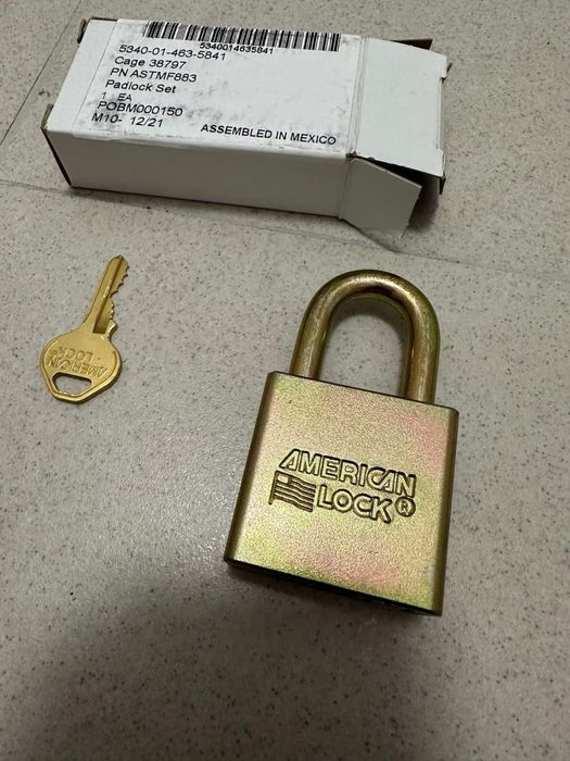 Kłódki Us Army kontraktowe !