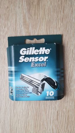 Gillette Sensor Excel wkłady 10szt.Orginał