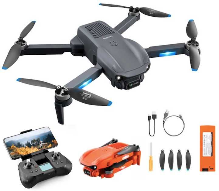 Nowy dron F12 Pro 2 kamery GPS zasięg 3000m zawis powrót