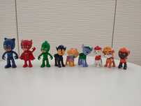 Figuras PJ Mask e Patrulha Pata