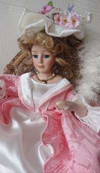 Фарфоровая викторианская кукла ручной работы Эмили 1997год Номерная