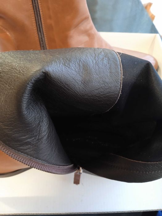 Нові шкіряні чоботи, Італія, 38 розмір